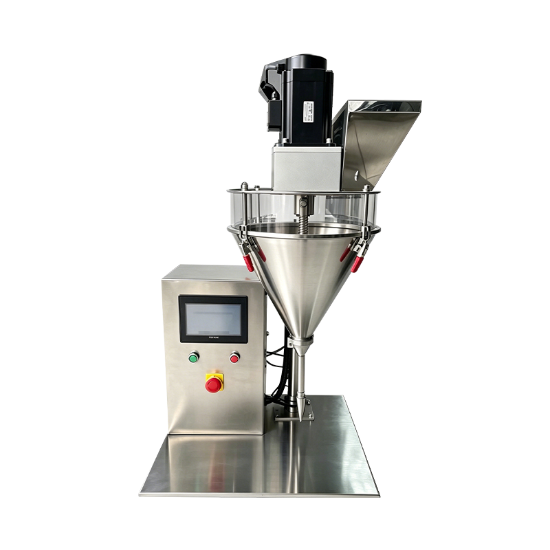 Halvautomatisk borepulverfyllingsmaskin for kosmetisk løspulver