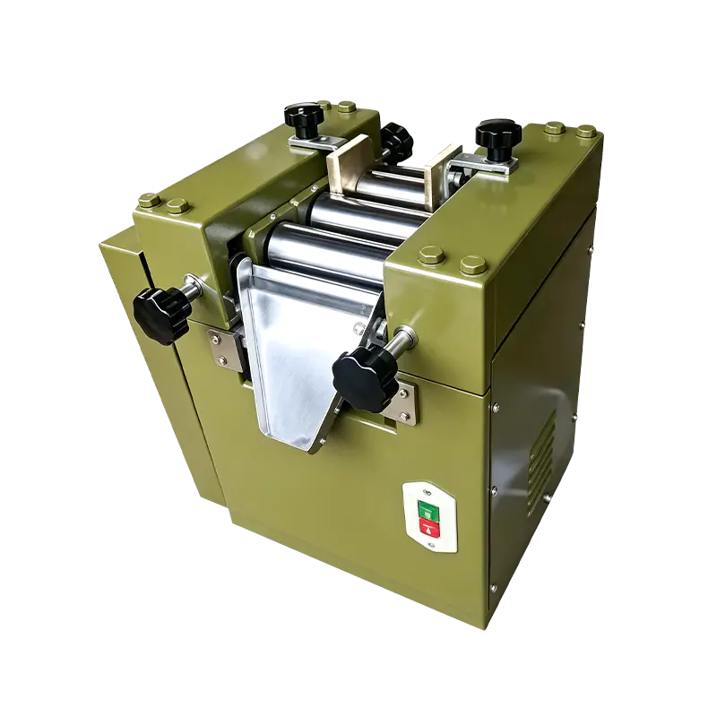 Laboratory Three Roll Mill for kosmetisk leppestiftpasta