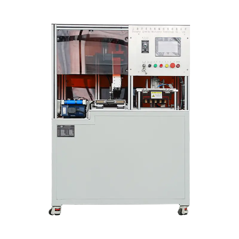 Helautomatisk laste- og matemaskin for kosmetisk aluminium